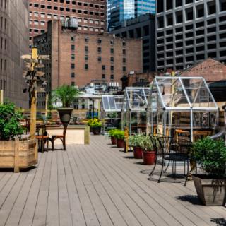 Dining in Your Own Private Greenhouse is Dinner Goals