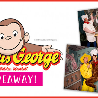 Giveaway: Win a Family 4-Pack of Tickets to Curious George Live