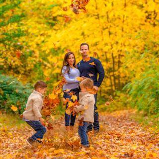 Smile! The Secret to Gorgeous Fall Family Photos Around Bergen County