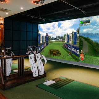 Hit it Straight Down the Fairway at Golfzon Social at Palisades Center (dedicated)