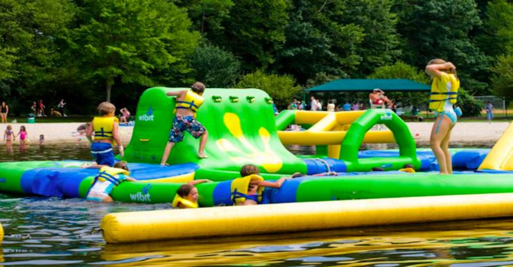 These NJ Inflatable Water Parks are Super Cool (ing!)