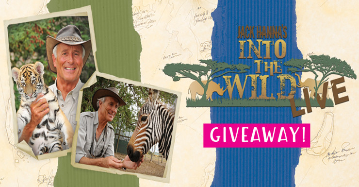 Giveaway: Win a Family 4-Pack of Tickets to Jack Hanna’s Into the Wild Live!