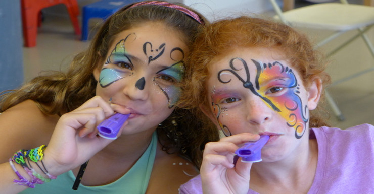 Come to the Kaplen JCC on the Palisades for Fun & Face Painting! (dedicated)