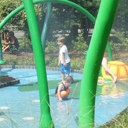 New Sprayground at Van Saun Park Opens