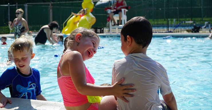Sprinkler Parks, Pools and FUN at Neil Klatskin Day Camp at Kaplen JCC on the Palisades (dedicated)