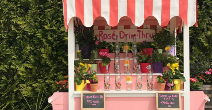 You Now Don’t Even Need to Leave Your Car for Hamptons Rosé