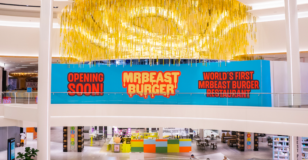 Visiting The First MrBeast Burger Restaurant (American Dream Mall) 