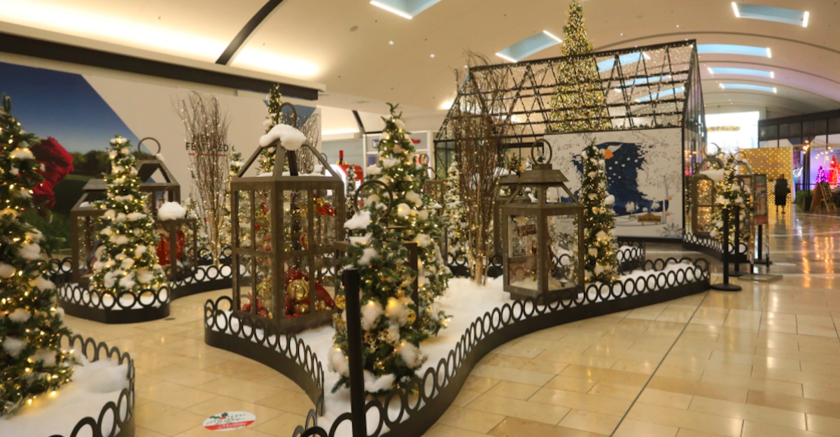 Garden State Plaza Mall NJ Christmas Walkthrough (DJI Pocket 2